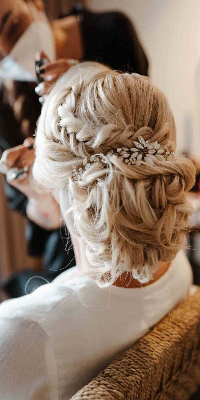 Beautiful bride ready for her destination wedding